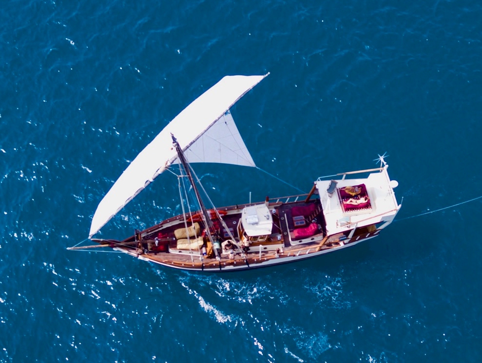 Traditional-Dhow-Sur-Aerial